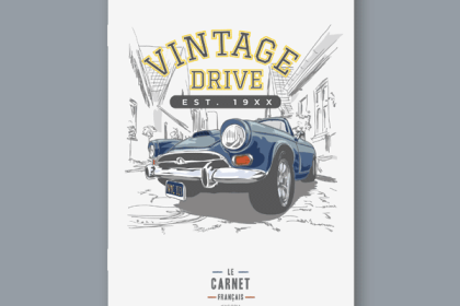 couverture voiture vintage