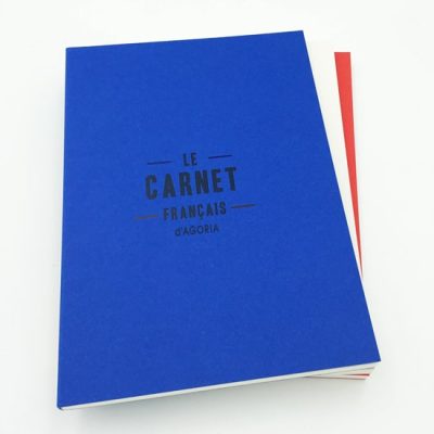 carnets dos carrés collés en lot