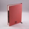 carnet français rose avec crayon noir