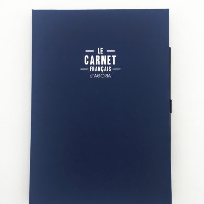 carnet francais kobalt bleu navy