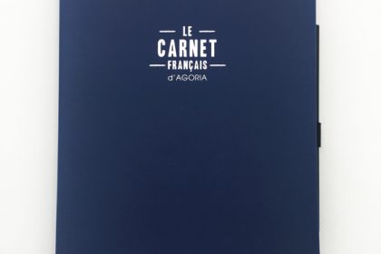 carnet francais kobalt bleu navy