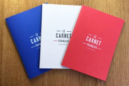 carnet france bleu blanc rouge