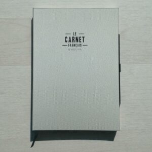 carnet gris métallisé california