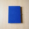 carnet couleur bleu bulles