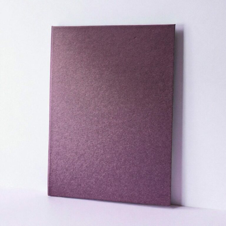 carnet haut de gamme couleur aubergine