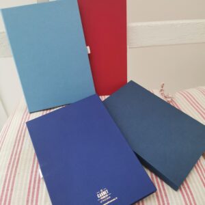 carnet horizon bleu et rouge marque Le Carnet Français